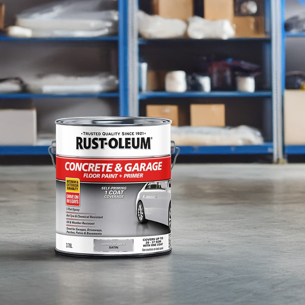Upgrade Your Space with RustOleum Concrete & Garage Floor Paint