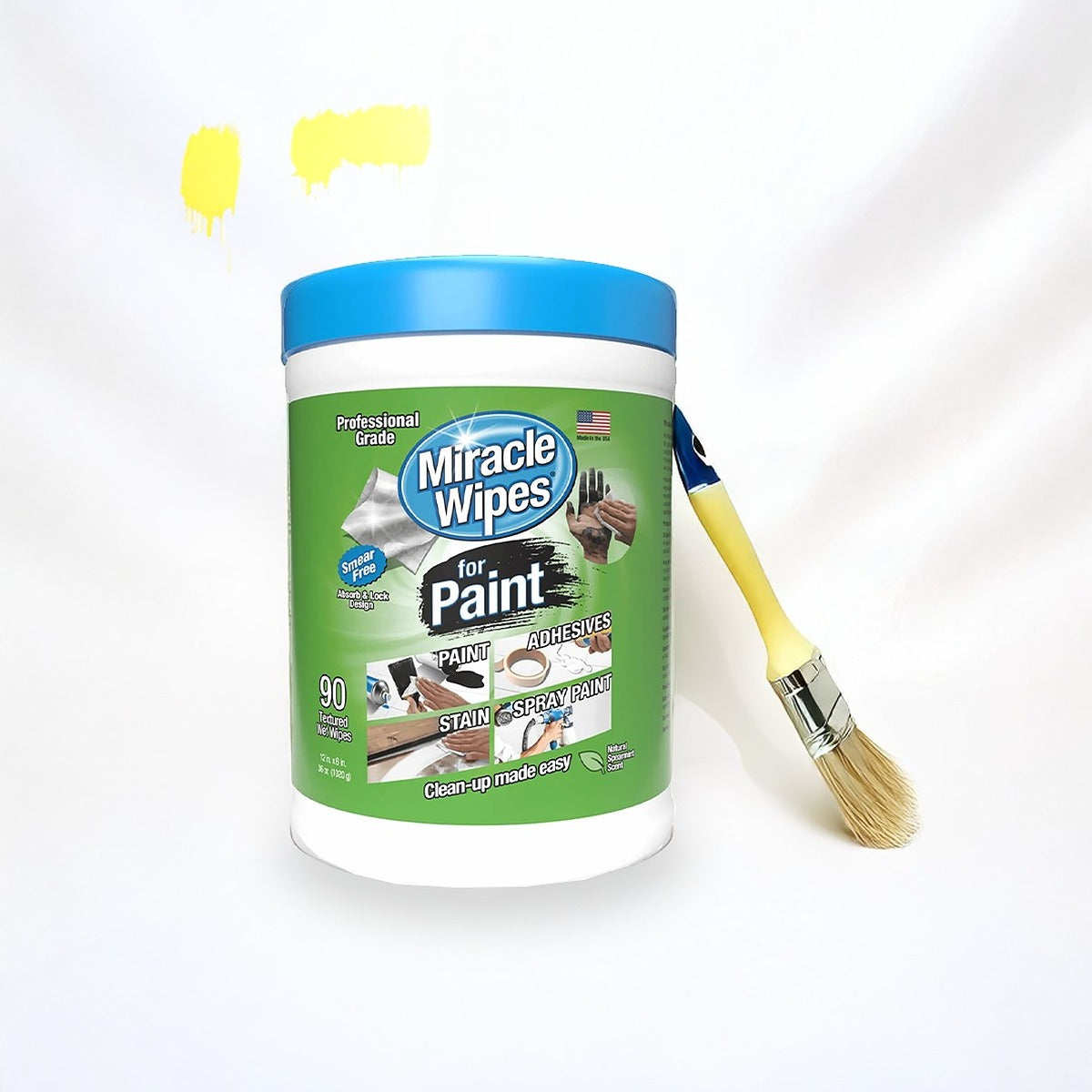 Spills Happen - Be Ready with MiracleWipes for Paint