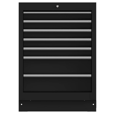 26" 7 Drawer Cabinet with Aluminium Handle
