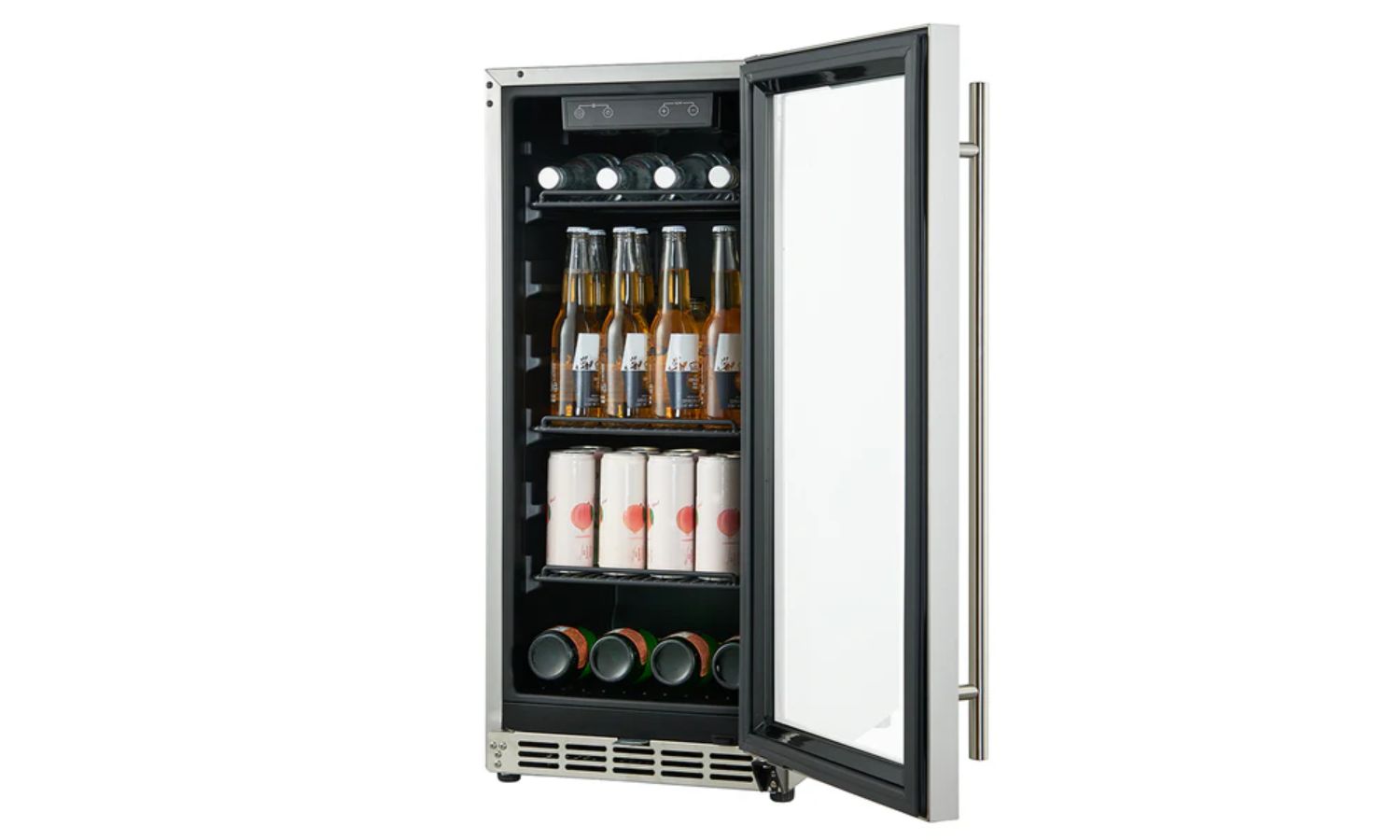 90L Under Counter Glass Door Refrigerator