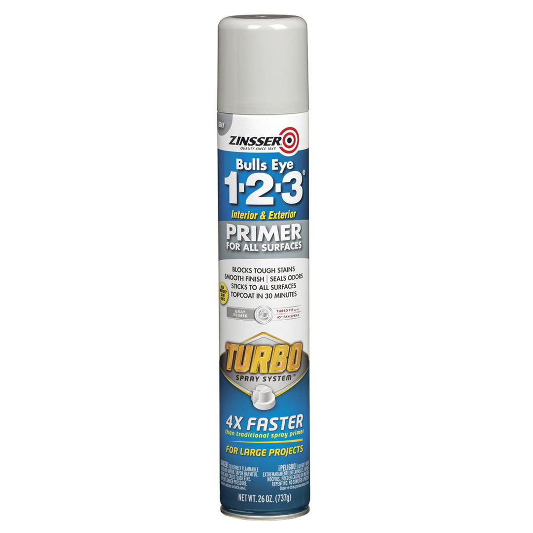 Zinsser® Bulls Eye 1-2-3 Primer with Turbo Spray System®