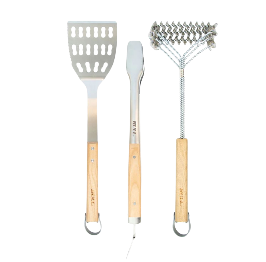3 Piece BBQ Tool Set - Image 1