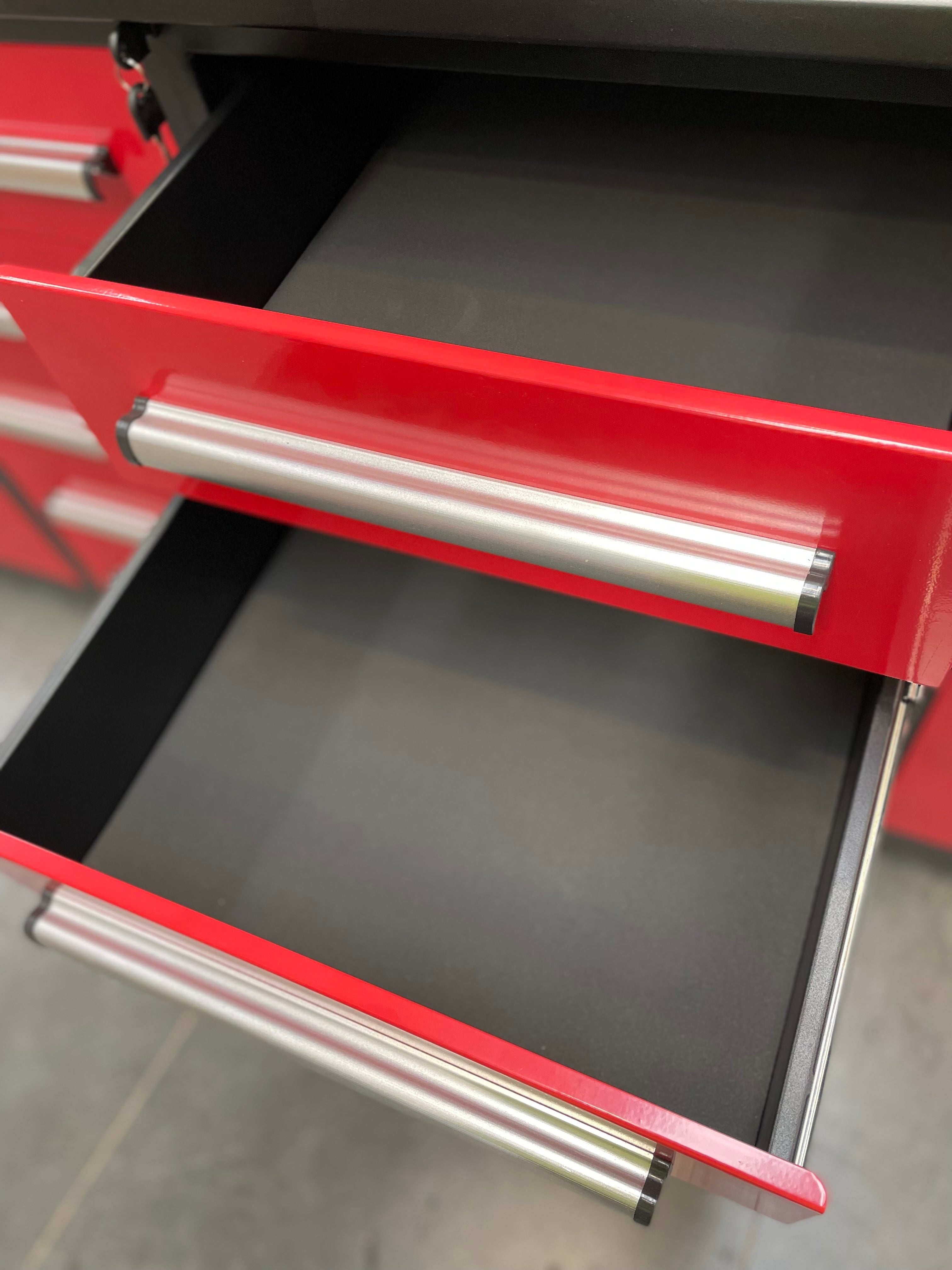 Ultimate Cabinet and Workbench Red