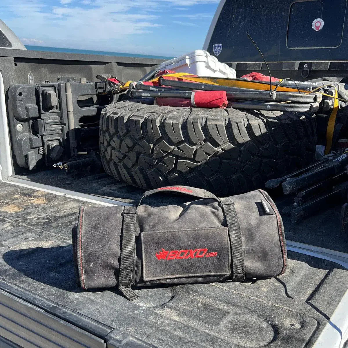 Boat Roll | 82-Piece Marine Tool Roll and Dry Bag | Metric + SAE