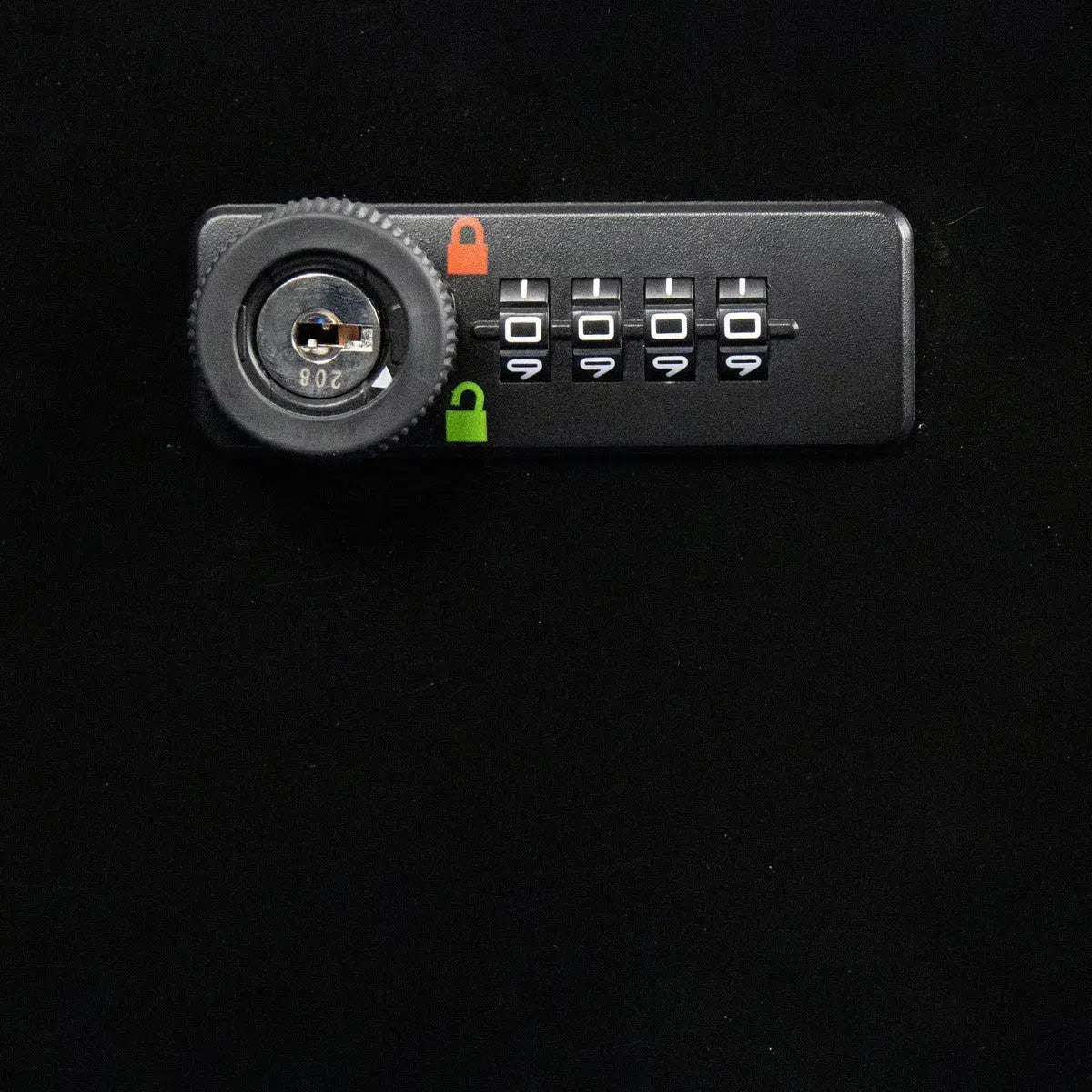 Pro Series | 35" 5 Drawer Service Cart w/ Digit Lock - Black (No Red Strip)