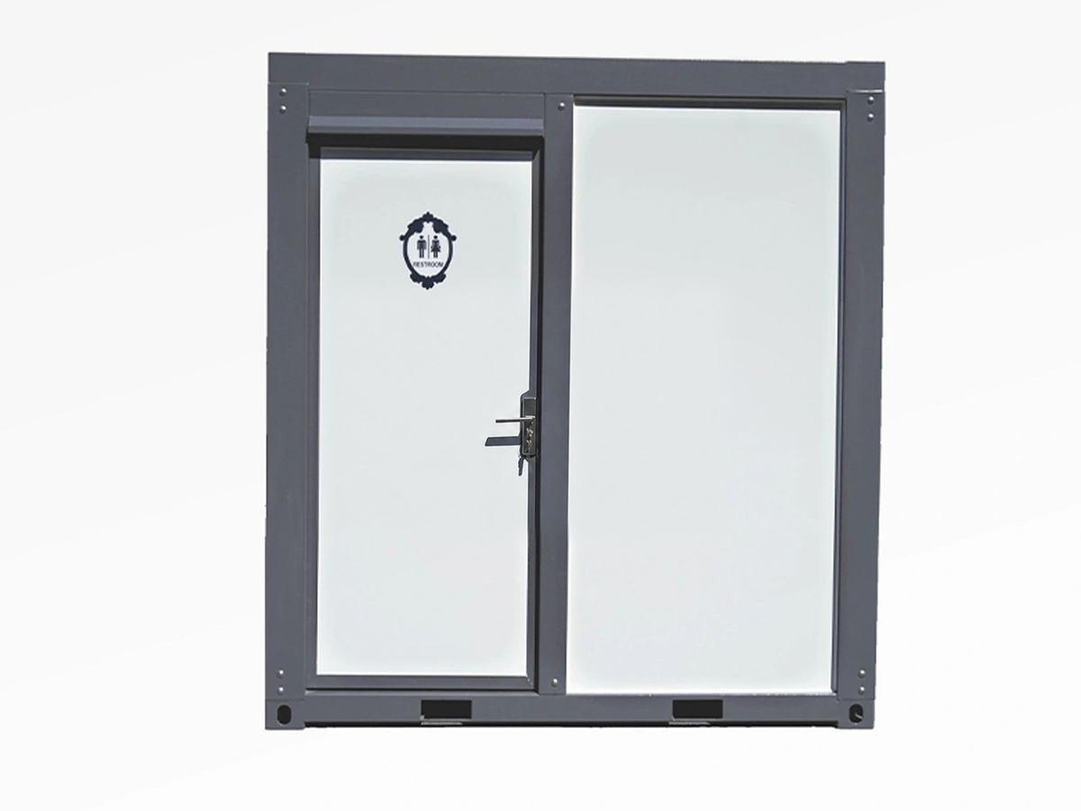 Mobile Bathroom – Front View