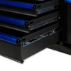 Pro Series | 45" 11-Drawer Bottom Roll Tool Cabinet | Gloss Black