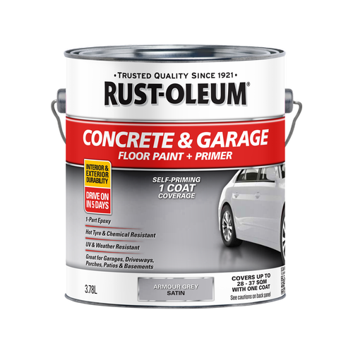 Rust-Oleum Concrete and Garage Floor Paint Armor Grey 3.78L