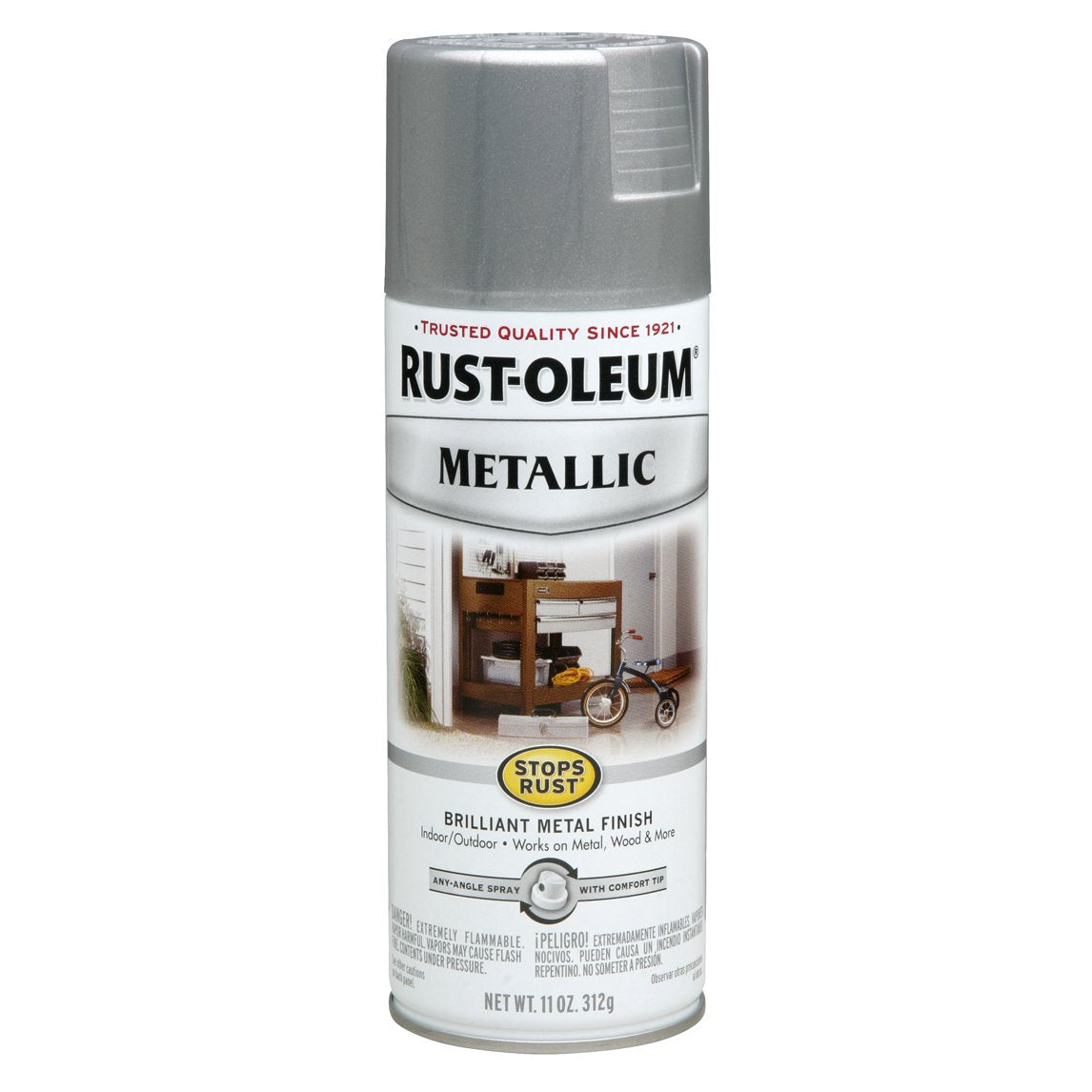 Stops Rust Metallic Finish