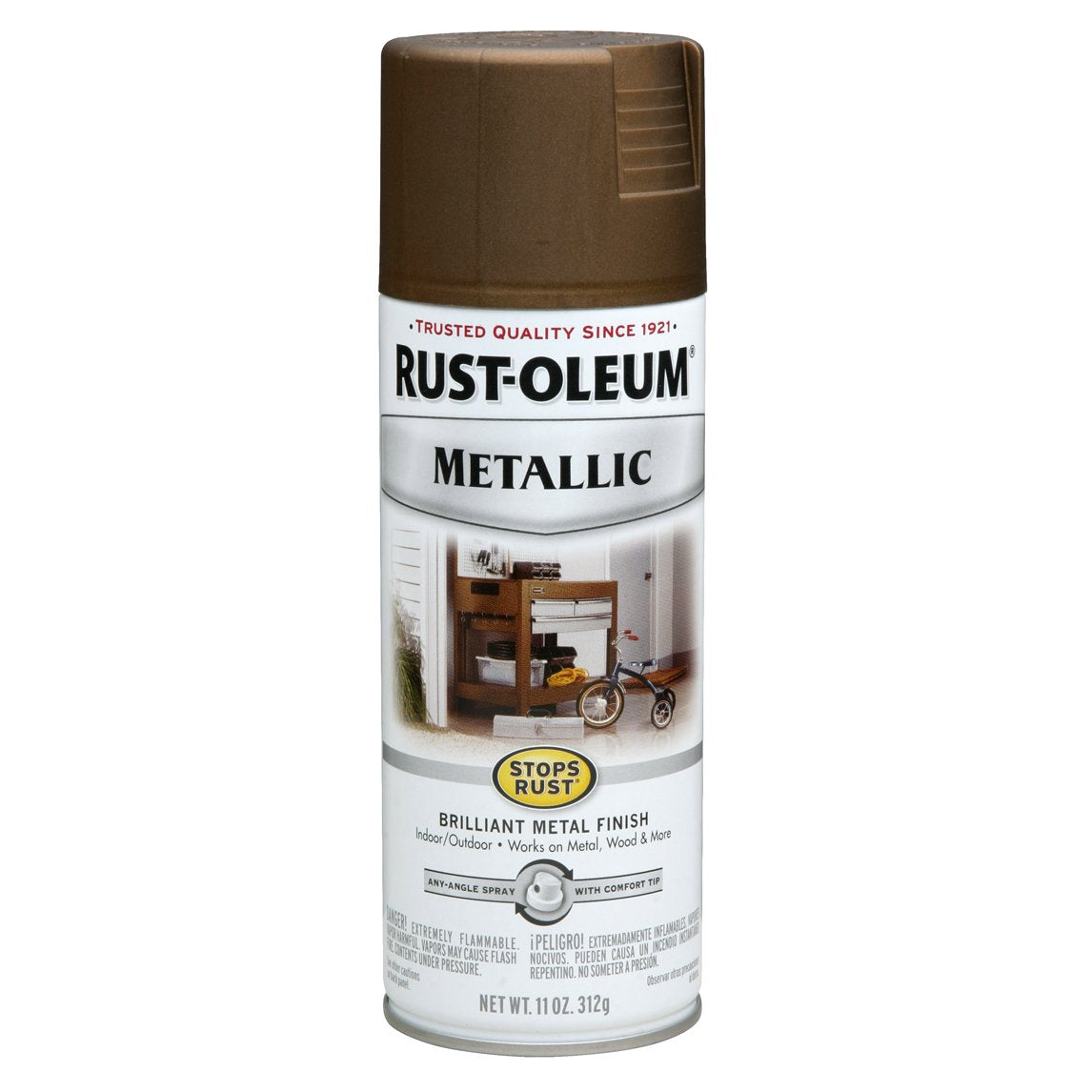 Stops Rust Metallic Finish