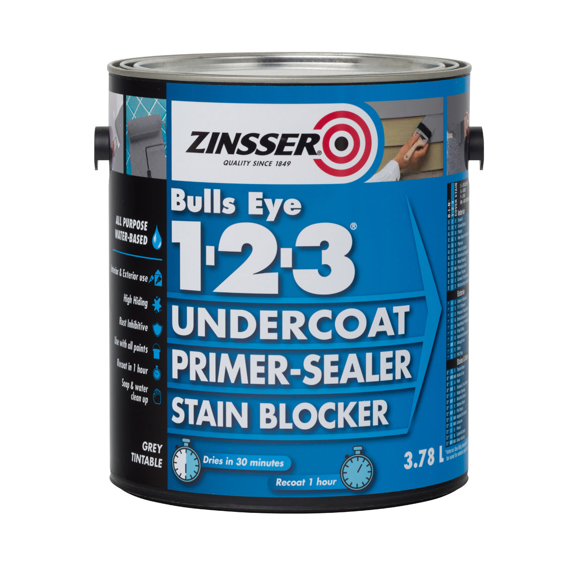 Zinsser Bulls Eye 1-2-3 Primer Sealer White
