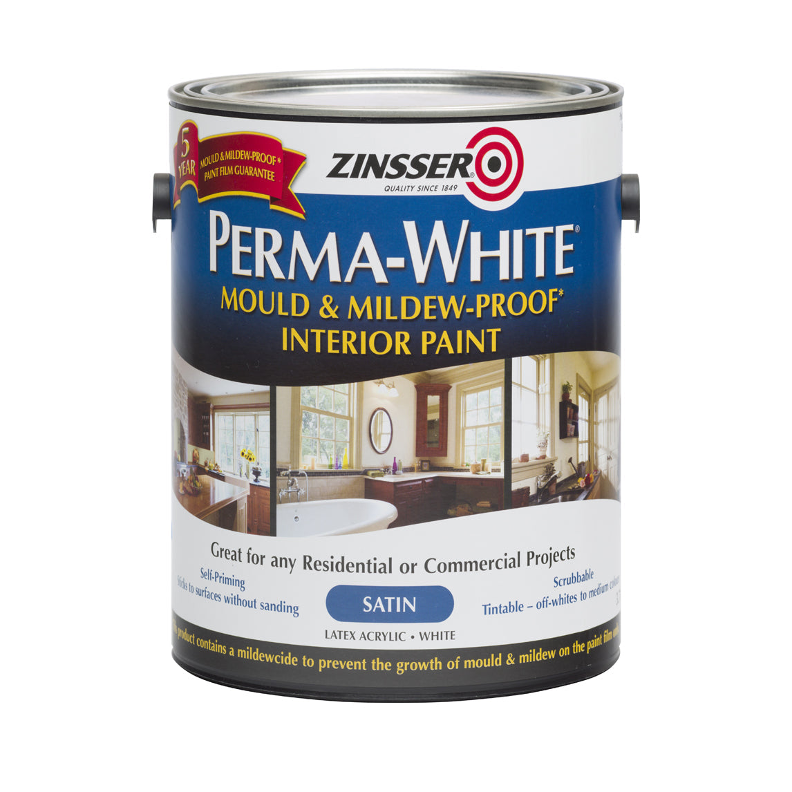Zinsser Perma-White Satin