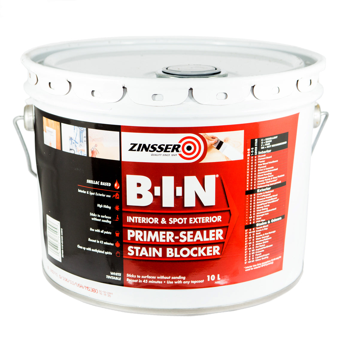 Zinsser BIN Primer Sealer White