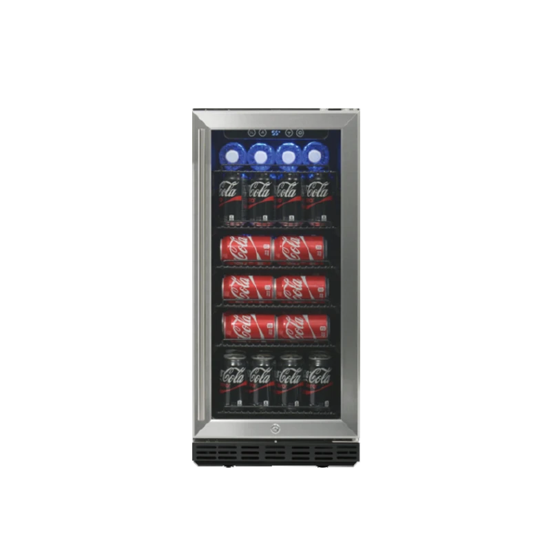 90L Under Counter Glass Door Refrigerator