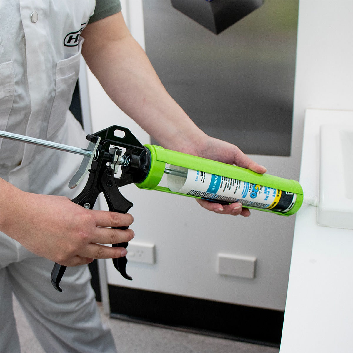 Get Perfect Seals Every Time with the Haydn Revolving Heavy Duty Caulking Gun