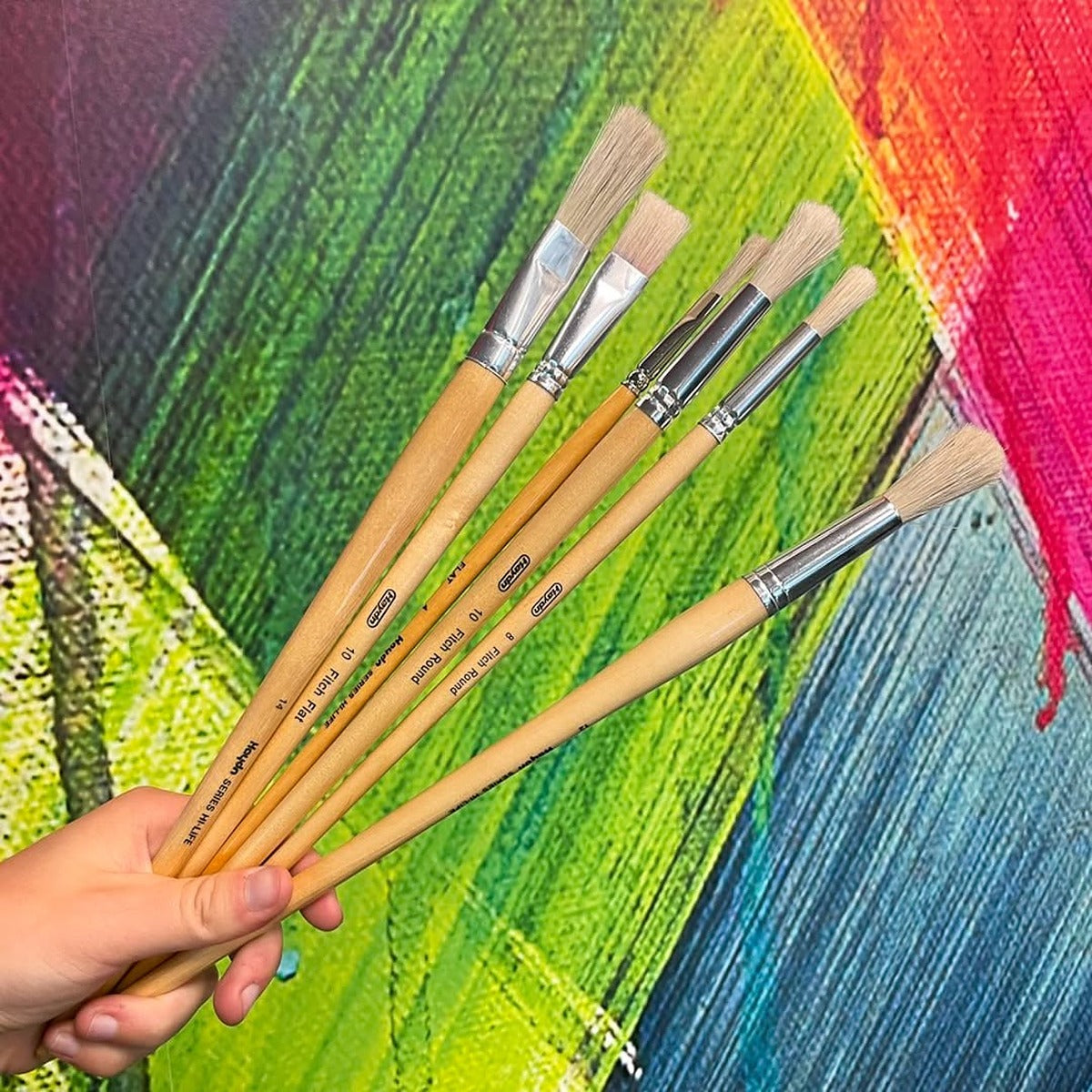 The Perfect Painting Pair – Fitch Trade Series Flat & Round Brushes