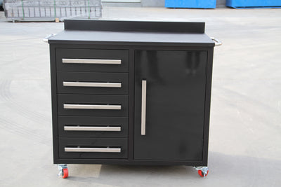 Ultimate Trolley Workbench with Drawers and Cupboard
