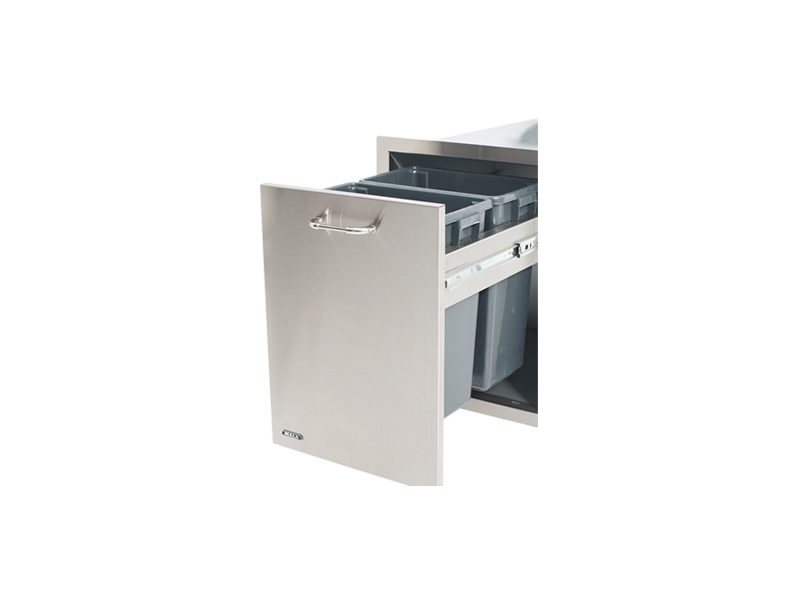 Bull BBQ Double Pull Out Rubbish/Recycle Drawer