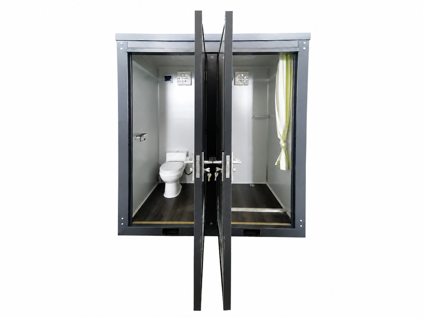 Separate Toilet and Shower Rooms – Open View
