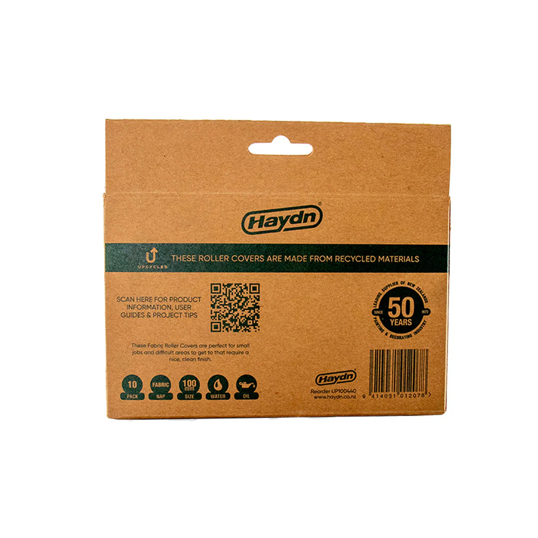 Haydn UP Recycled Mini Fabric Roller Covers 10 Pack