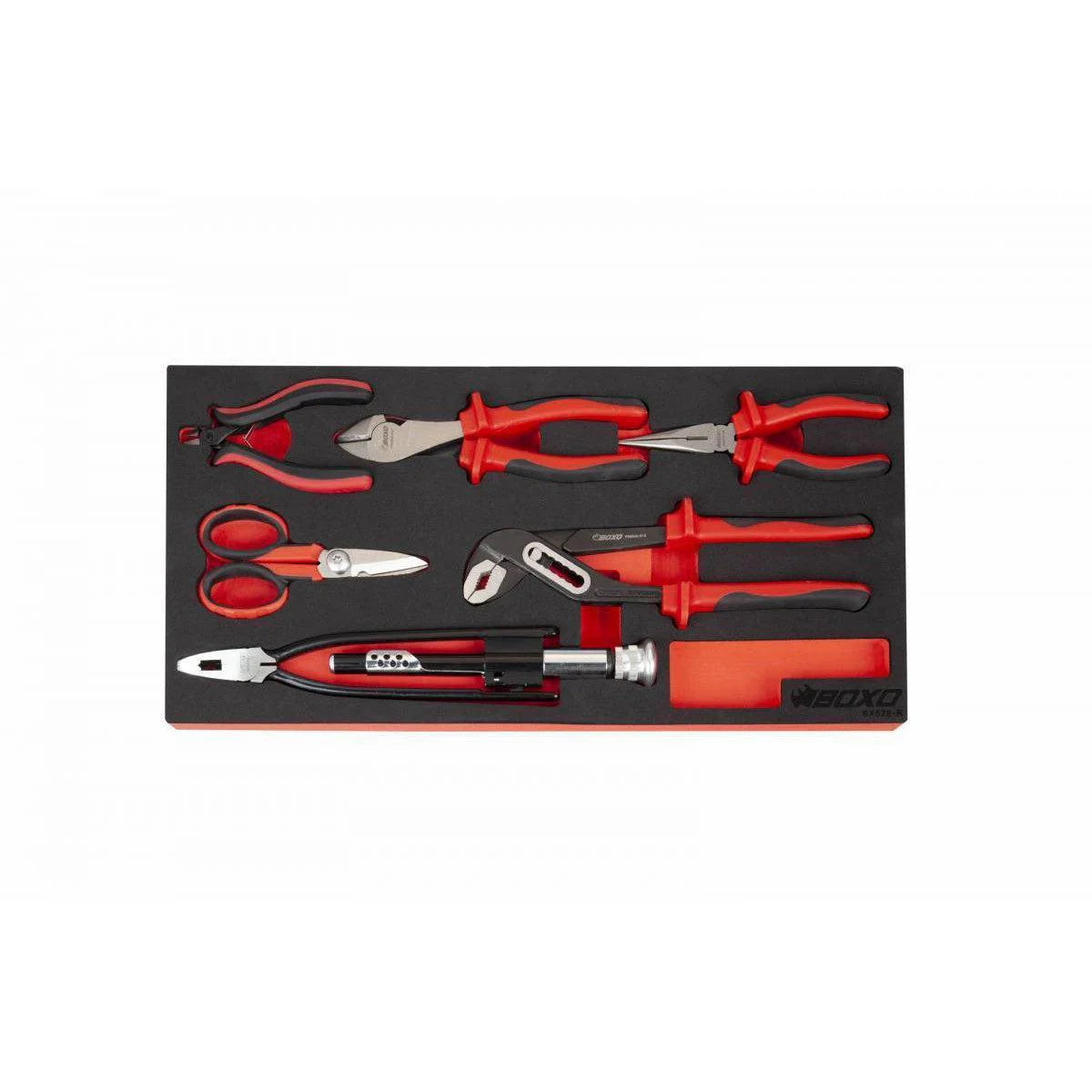 MotoBox | 103-Piece Metric Motorcycle 3-Drawer Hand Carry Tool Box - Black, Blue
