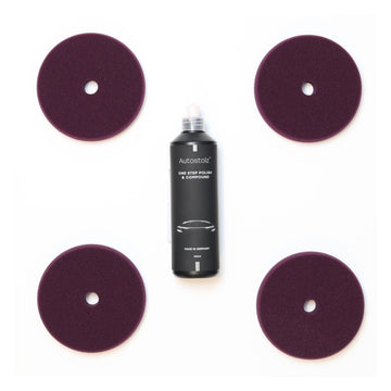 Autostolz Standard One-Step Pad & Polish Kit – 4 Pads + 500ml