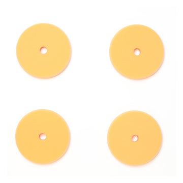 Autostolz Orange Final Finish Polishing Pads – 4 Pack
