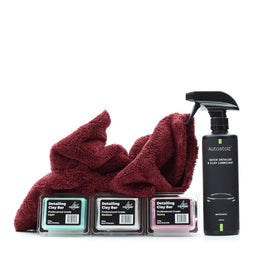 RockCar Pro Clay Bar Decontamination Kit – 3 Grades