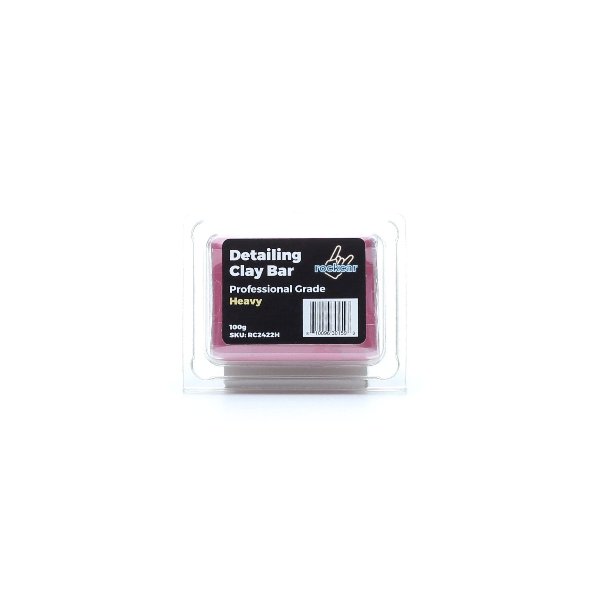 RockCar Professional Clay Bar 100g – Heavy Red