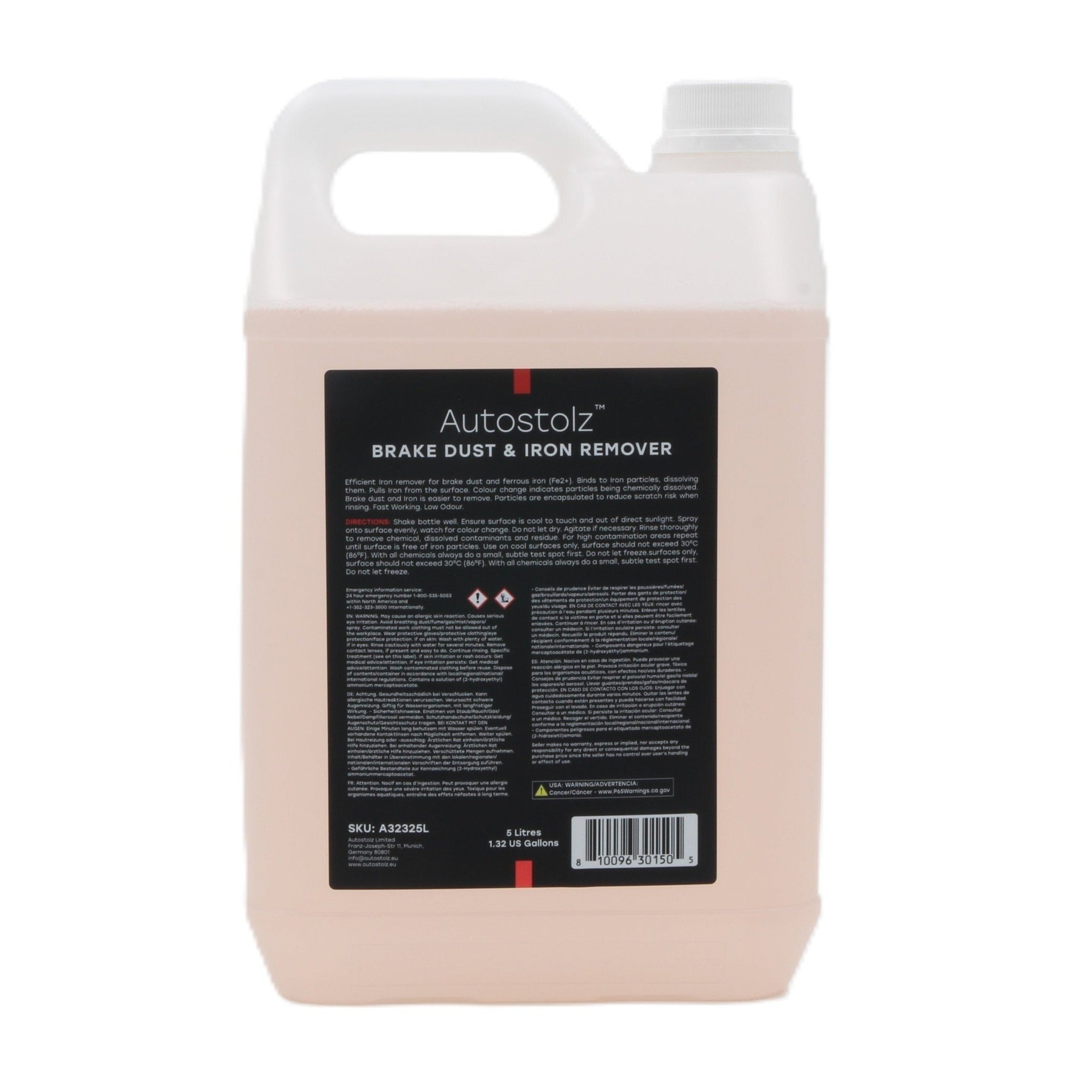 Autostolz Brake Dust & Iron Remover 5 litre