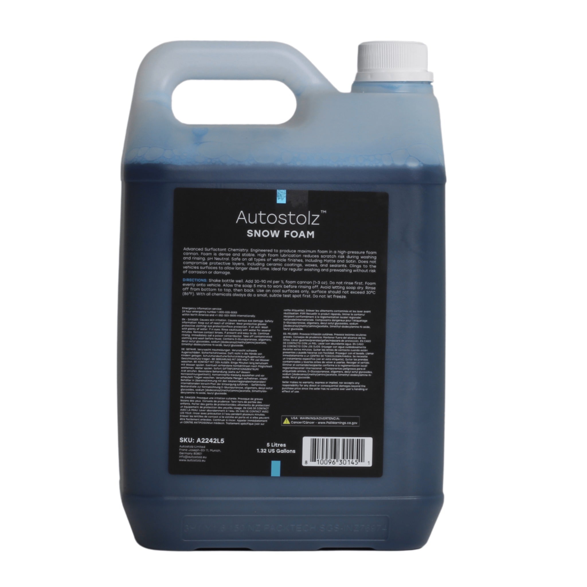 Autostolz pH-Neutral Snow Foam 5 litre