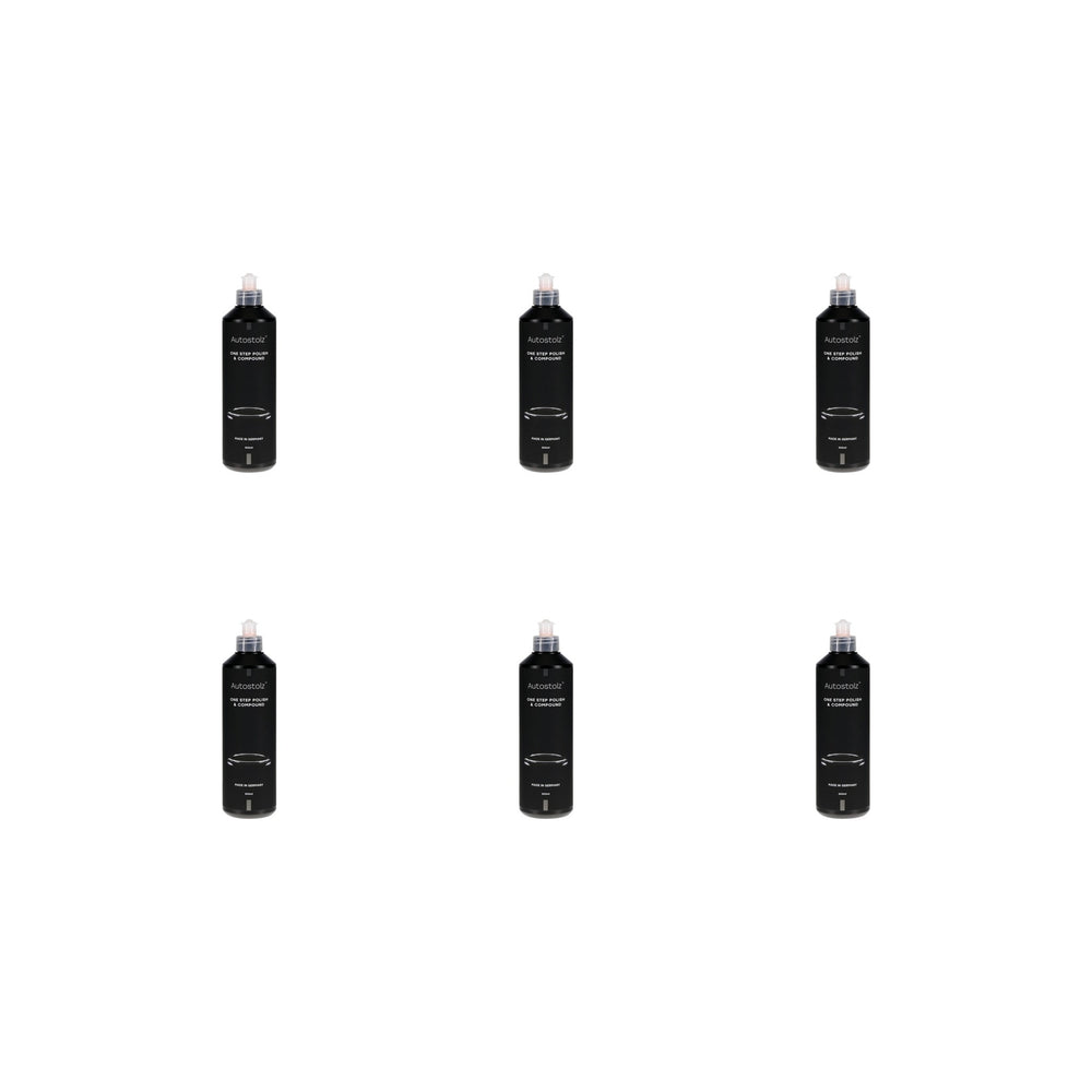 Autostolz One-Step Polish & Compound 500ml, 6 Pack