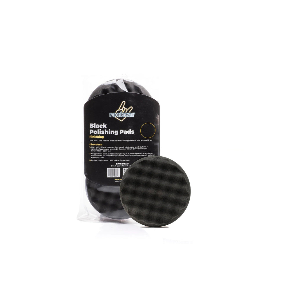 Autostolz Black Cloud Finishing Pad 145 x 30mm, 2 Pack