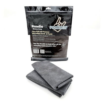 RockCar Roadie Dual-Weave Cloth, Storm, 2 Pack