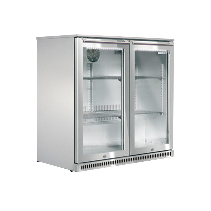 Double-Hinged Door Backbar Chiller
