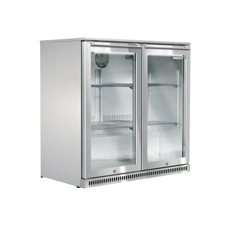 Double-Hinged Door Backbar Chiller