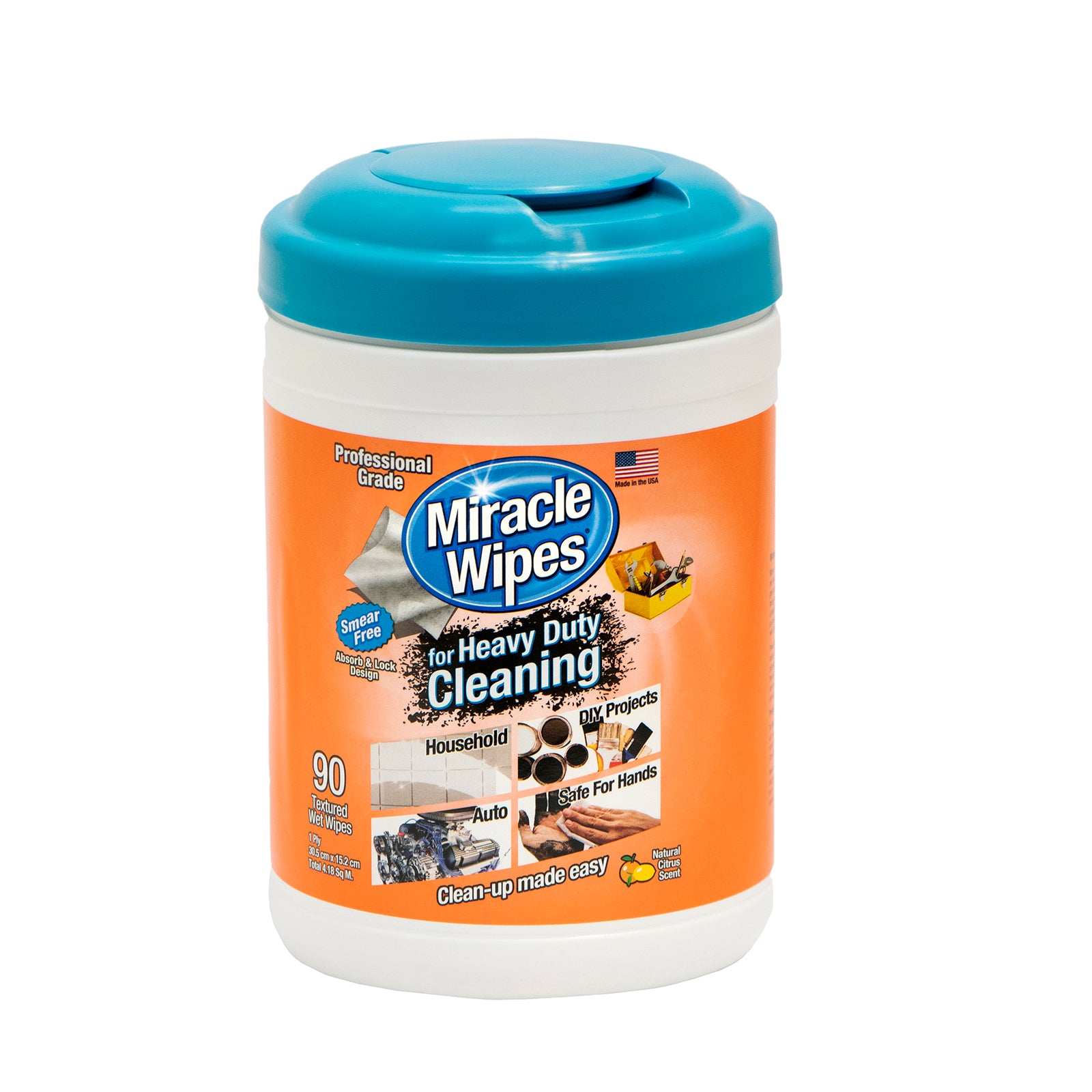 Miracle Wipes Heavy Duty