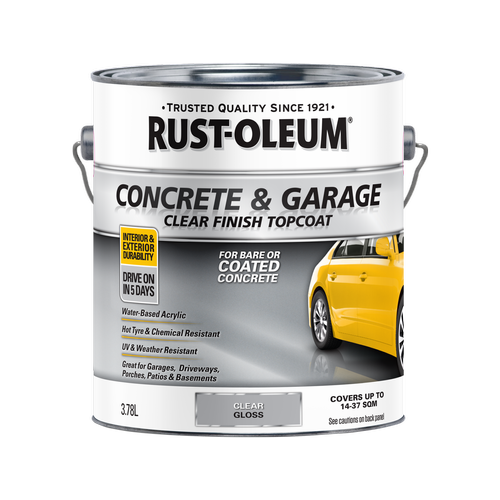 Rust-Oleum Concrete and Garage Clear Topcoat 3.78L