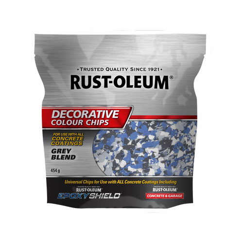Rust-Oleum Concrete Decorative Chips Grey - Garage Workshop Solutions