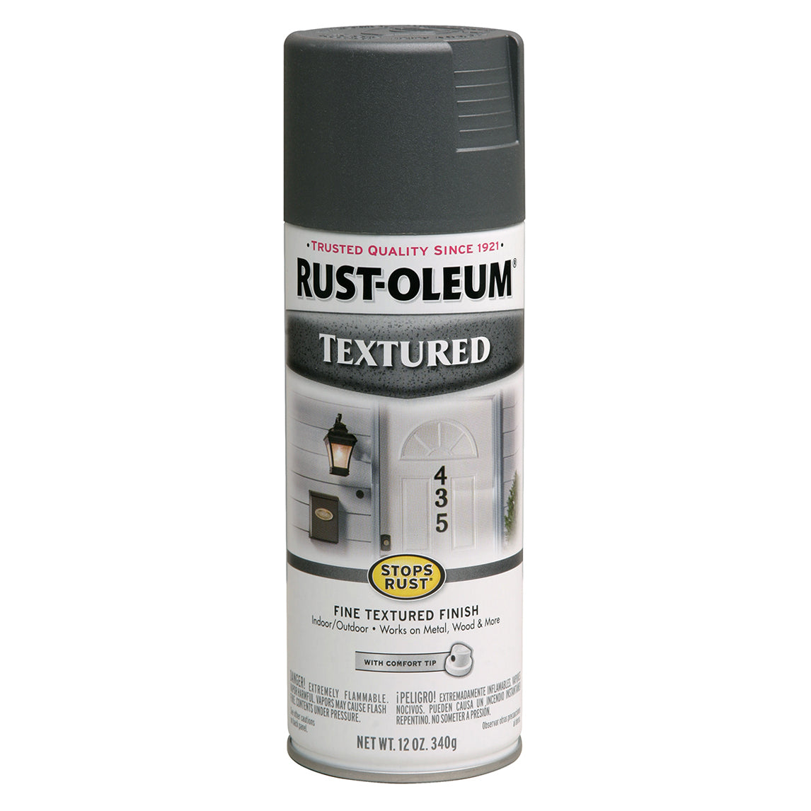 Stops Rust Spray Paint - Textured Finish - Garage Workshop Solutions