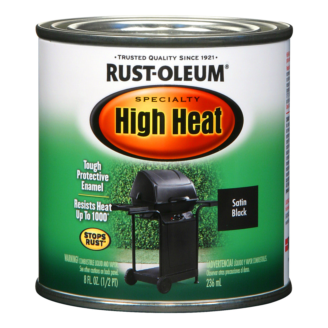 High Heat Brush On Paint - BBQ Black