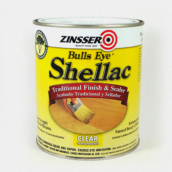 Shellac Rust Prevention Bullseye Clear Shellac 960ml - Garage Workshop Solutions