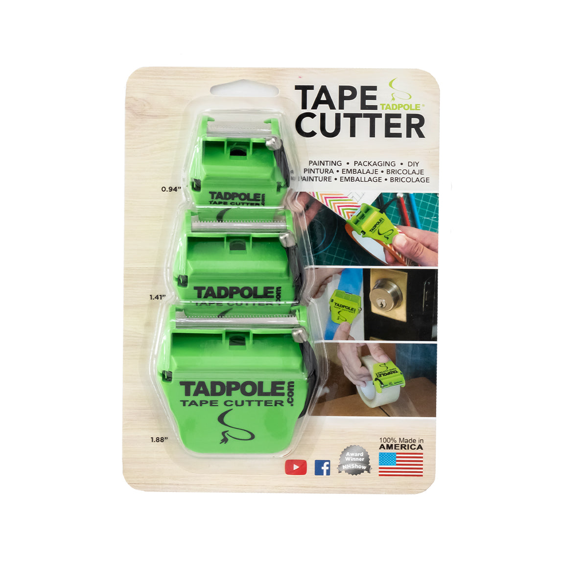 Tadpole Cutter Combo 3pk